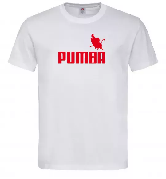 Мужская футболка PUMBA Белый фото