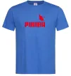 Мужская футболка PUMBA Ярко-синий фото
