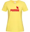Жіноча футболка PUMBA Лимонний фото