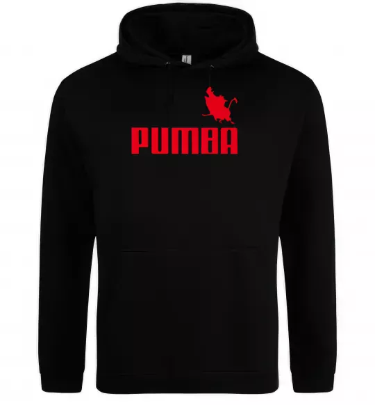 Мужская толстовка (худи) PUMBA Черный фото
