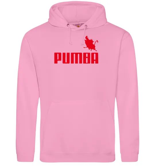 Женская толстовка (худи) PUMBA Розовый фото