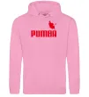 Женская толстовка (худи) PUMBA Розовый фото