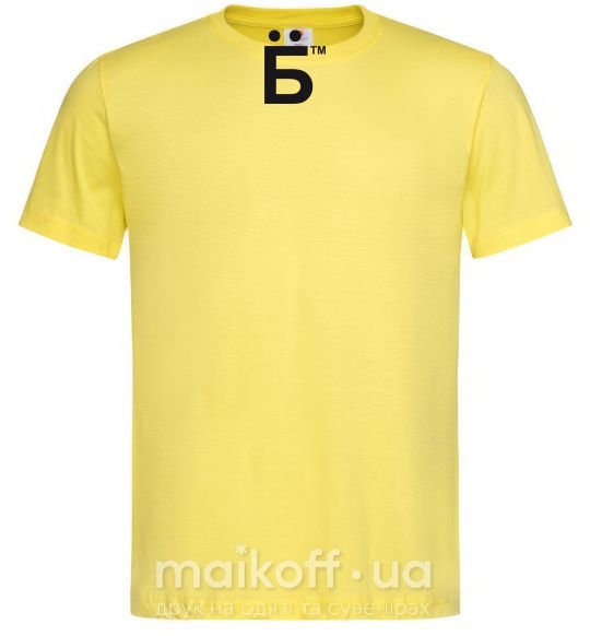 Мужская футболка ЁБ Лимонный фото