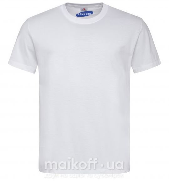 Чоловіча футболка SAMVSUN Білий фото