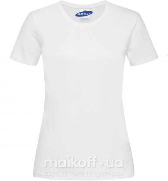 Женская футболка SAMVSUN Белый фото