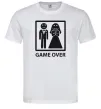 Чоловіча футболка GAME OVER for boy Білий фото