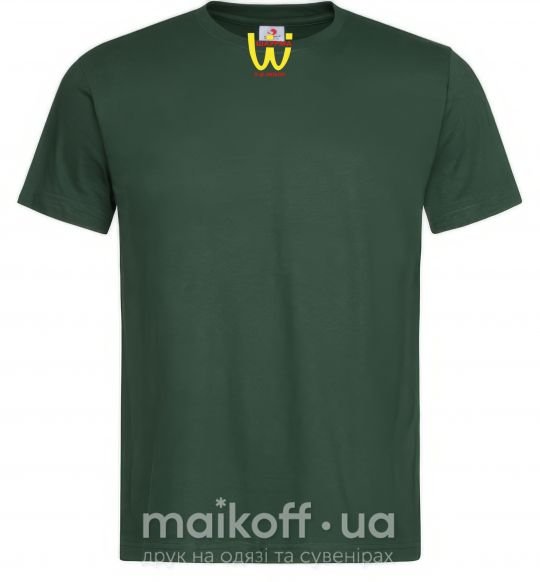 Чоловіча футболка ШАУРМА Темно-зелений фото