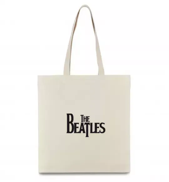 Еко-сумка THE BEATLES original Бежевий фото