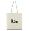 Еко-сумка THE BEATLES original Бежевий фото