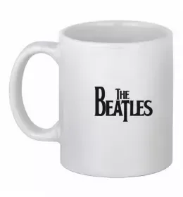 Чашка керамическая Гурт The Beatles Белый фото