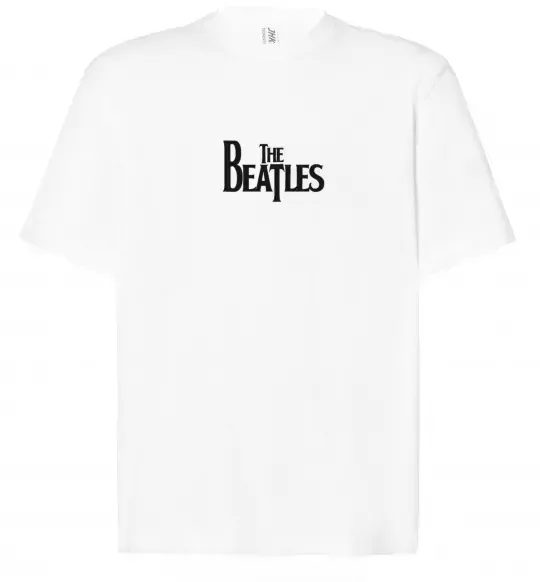 Футболка Оверсайз THE BEATLES original Белый фото