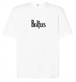 Футболка Оверсайз Гурт The Beatles Белый фото
