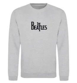 Свитшот THE BEATLES original Серый меланж фото