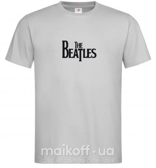Мужская футболка THE BEATLES original Серый фото