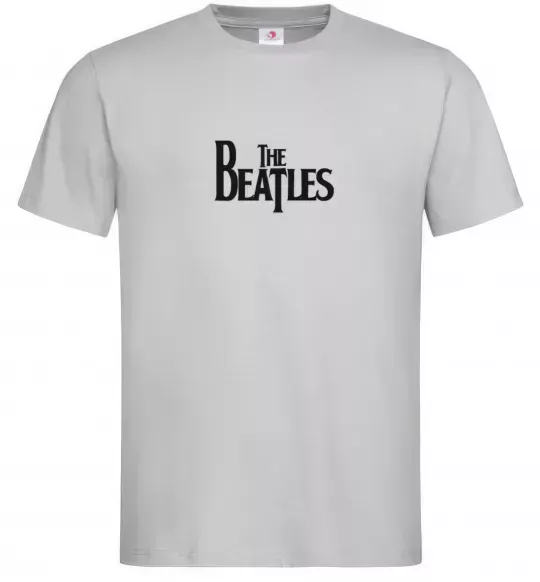 Чоловіча футболка THE BEATLES original Сірий фото