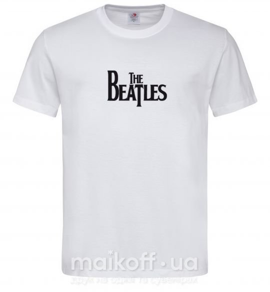 Чоловіча футболка THE BEATLES original Білий фото