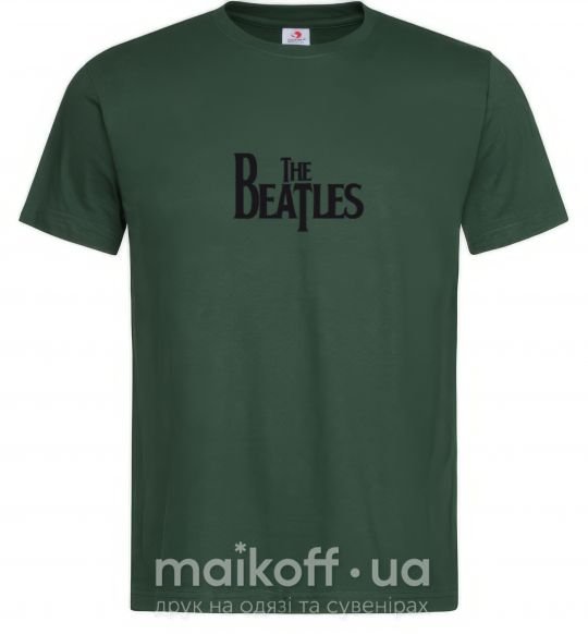 Мужская футболка THE BEATLES original Темно-зеленый фото