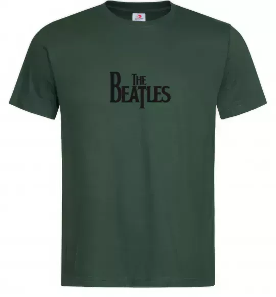 Чоловіча футболка THE BEATLES original Темно-зелений фото