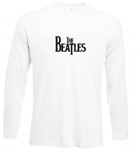 Лонгслив THE BEATLES original Белый фото