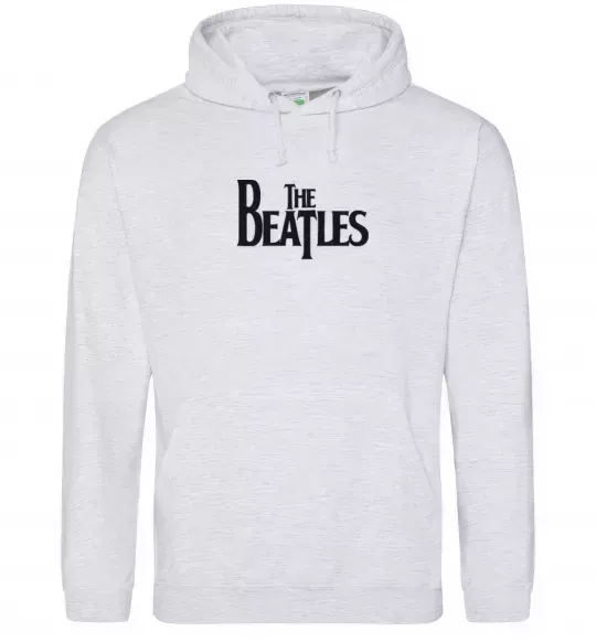 Мужская толстовка (худи) THE BEATLES original Серый меланж фото
