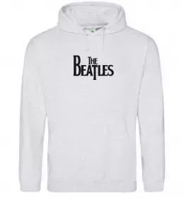 Мужская толстовка (худи) Гурт The Beatles Белый фото