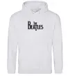 Мужская толстовка (худи) THE BEATLES original Серый меланж фото