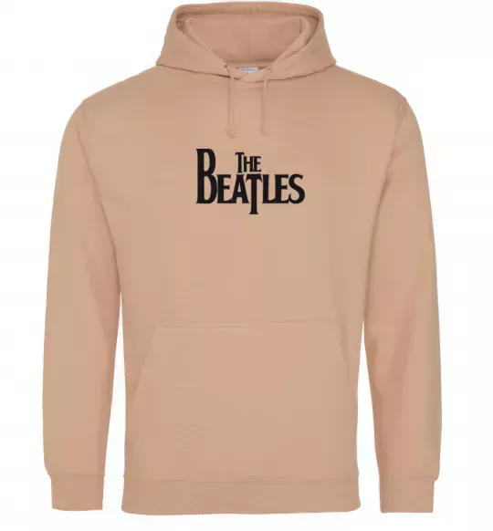 Мужская толстовка (худи) THE BEATLES original Песочный фото