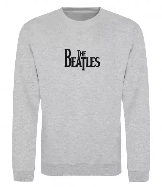 Свитшот THE BEATLES original Серый меланж фото
