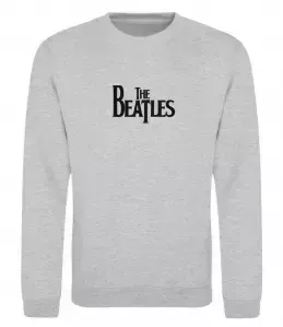 Світшот THE BEATLES original Сірий меланж фото