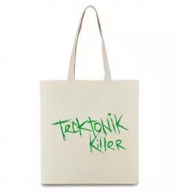 Эко-сумка DRUM&BASS Бежевый фото