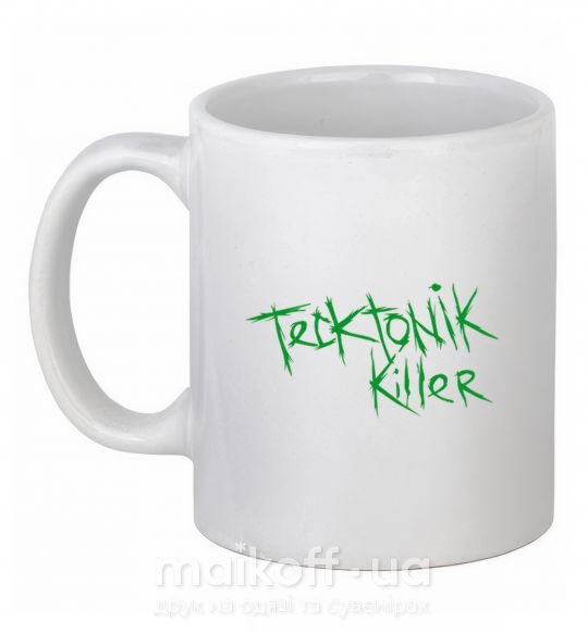 Чашка керамічна TECKTONIK KILLER Білий фото