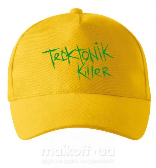 Кепка TECKTONIK KILLER Солнечно желтый фото