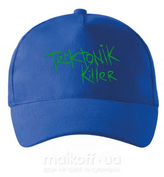 Кепка TECKTONIK KILLER Ярко-синий фото