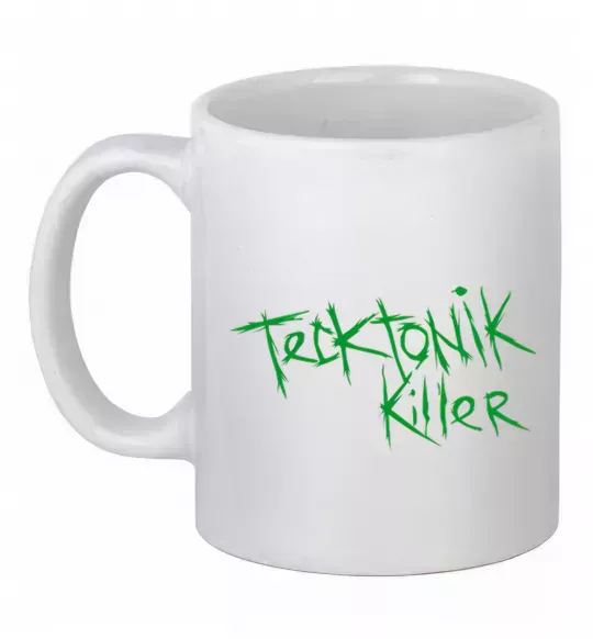 Чашка керамическая TECKTONIK KILLER Белый фото