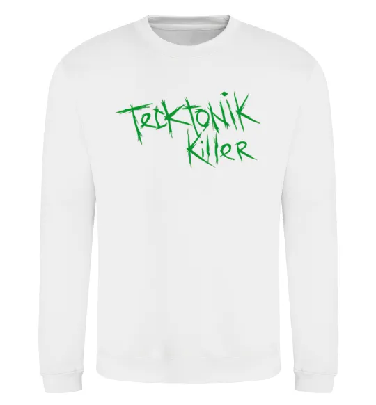 Свитшот TECKTONIK KILLER Белый фото