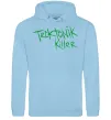 Мужская толстовка (худи) TECKTONIK KILLER Голубой фото