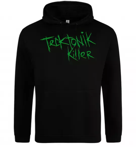 Жіноча толстовка (худі) TECKTONIK KILLER Чорний фото