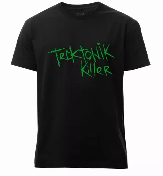Чоловіча преміум футболка TECKTONIK KILLER Чорний фото
