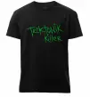 Чоловіча преміум футболка TECKTONIK KILLER Чорний фото