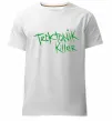 Чоловіча преміум футболка TECKTONIK KILLER Білий фото