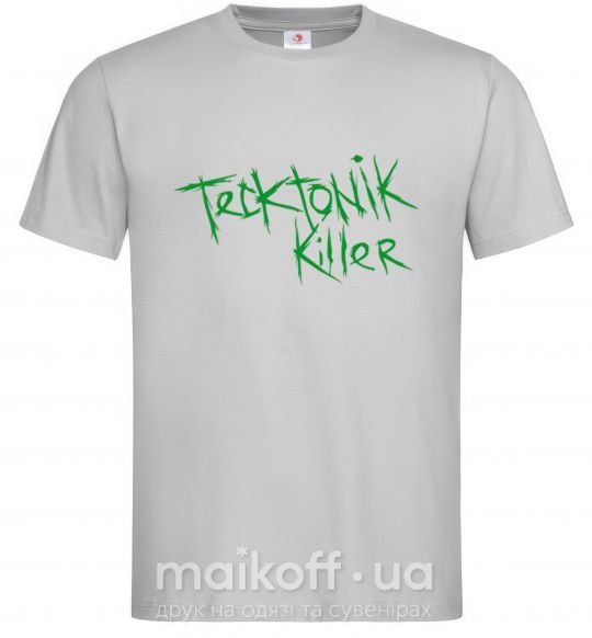 Мужская футболка TECKTONIK KILLER Серый фото