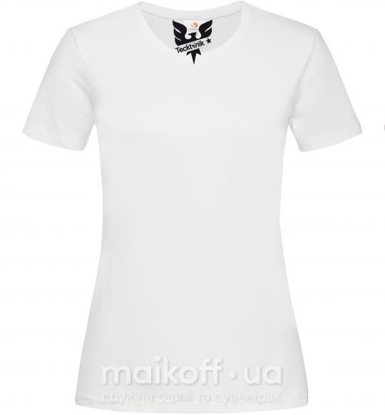Жіноча футболка TECKTONIK Білий фото