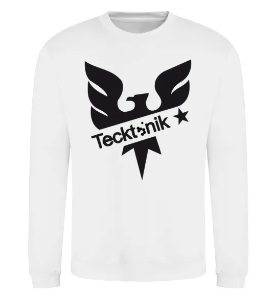 Світшот TECKTONIK Білий фото