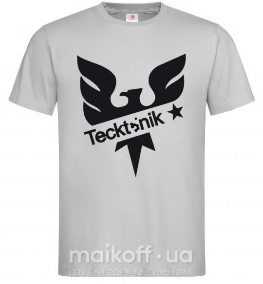 Чоловіча футболка TECKTONIK Сірий фото