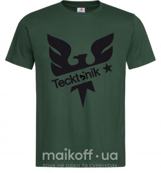 Мужская футболка TECKTONIK Темно-зеленый фото