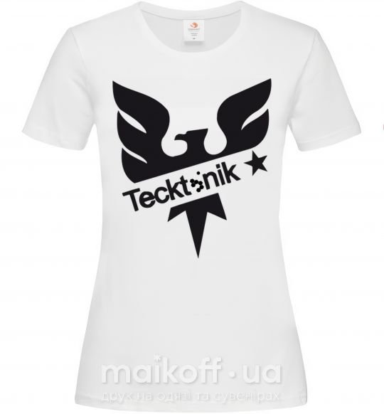 Женская футболка TECKTONIK Белый фото
