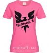 Женская футболка TECKTONIK Ярко-розовый фото