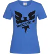 Женская футболка TECKTONIK Ярко-синий фото