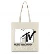 Еко-сумка MTV Бежевий фото