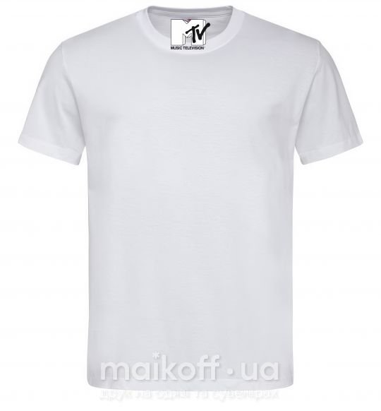 Чоловіча футболка MTV Білий фото